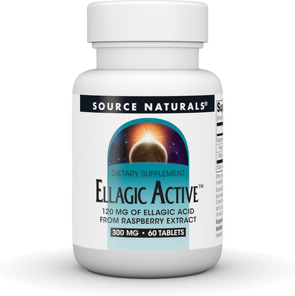 Source Naturals Ellagic Active - 300 mg, 60 Tablets