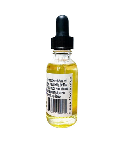 Casa Botanica Castor Oil 1 fl oz (30 ml) Pet Formula – Organic Cold Pressed, Non-GM, Hexane-Free