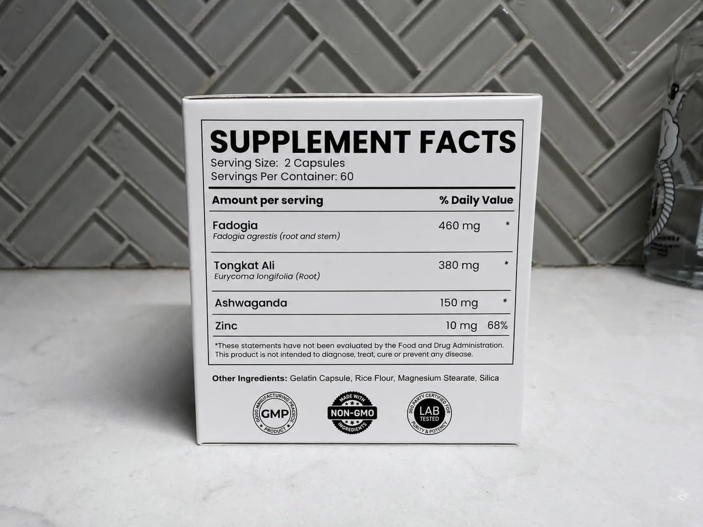 BIG TREE HERBALS Sports Nutrition Supplement with Tongkat Ali, Ashwagandha - Dietary Supplement for Energy, Stamina and Muscle Support - görsel 5