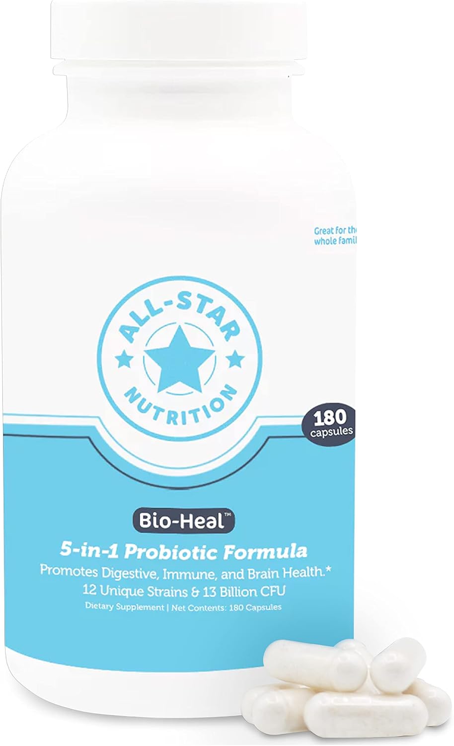 5-in-1 Bio-Heal® Probiotic for Kids, Men & Women (Powder) – Gut Health, Immune Support and Constipation Relief - görsel 8
