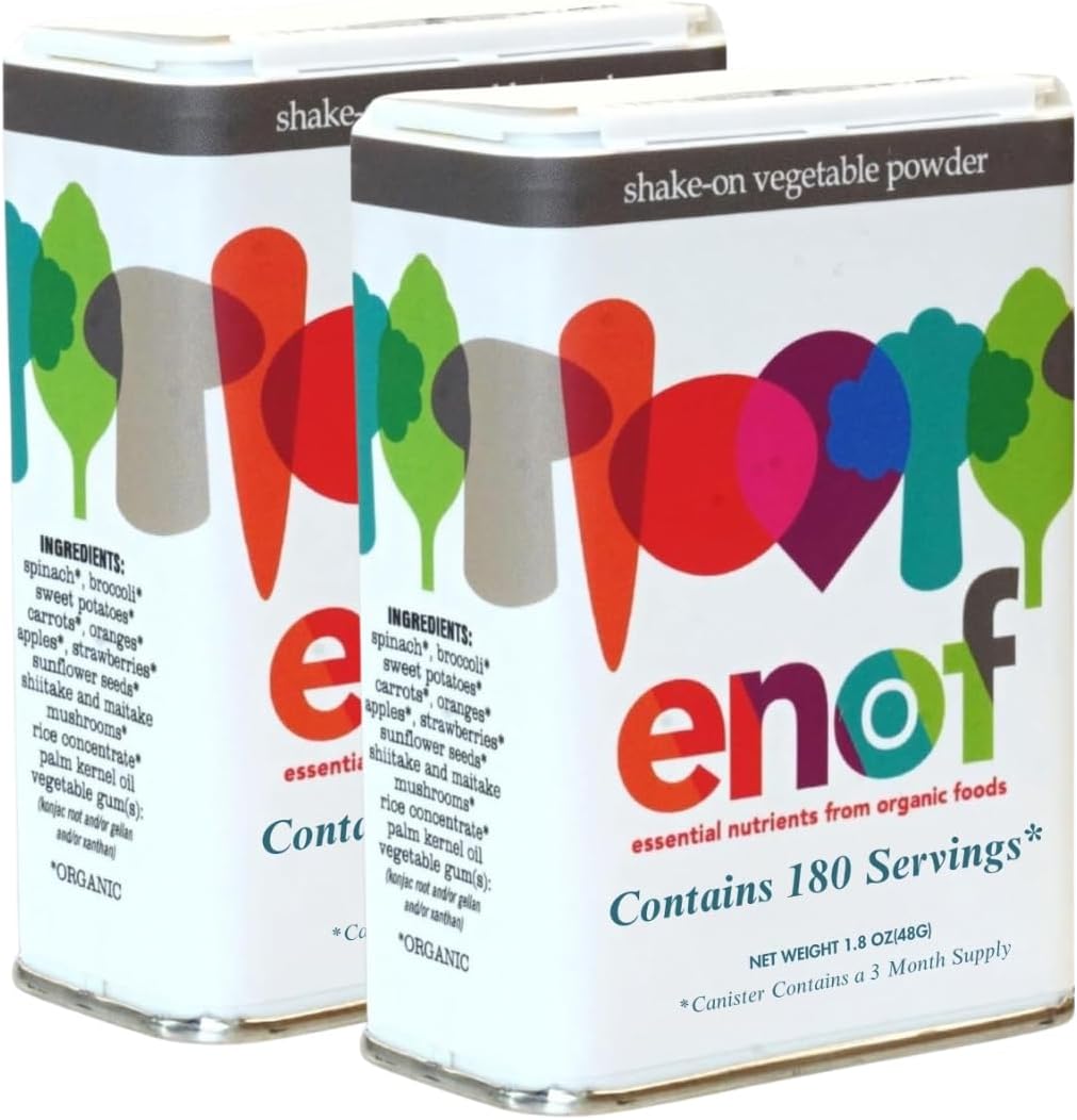 ENOF Organic Fruit and Vegetable Powder, 60 Servings - görsel 8