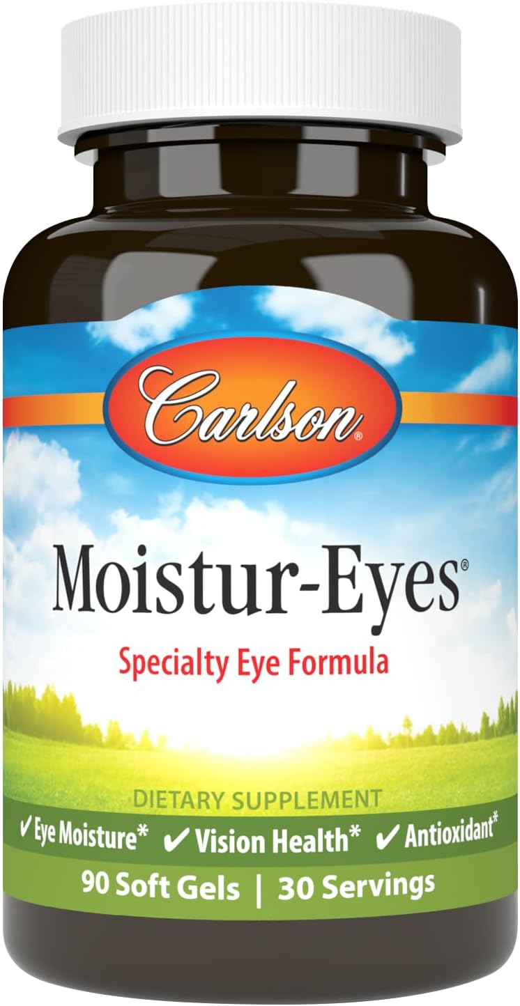 Carlson Moistur-Eyes, Specialty Eye Formula, 90 Softgels - görsel 5