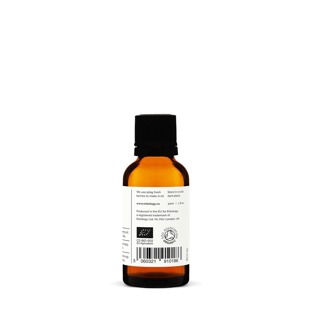 Erbology 100% Organic Sea Buckthorn Oil - Cold-Pressed 50:1 - Rich in Omega-7 and Beta-Carotene - Non-GMO - 30 ml - görsel 8