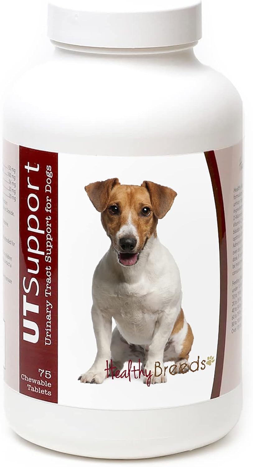Healthy Breeds Jack Russell Terrier Cranberry Chewables 75 Count - görsel 1