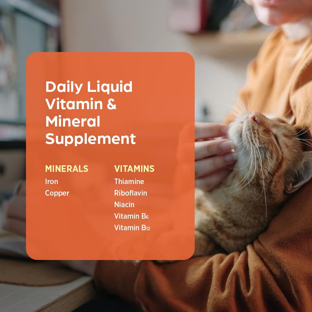 Liquid Vitamin-Mineral Supplement for Dogs & Cats, Beef Liver Flavour, 118 ml - görsel 5