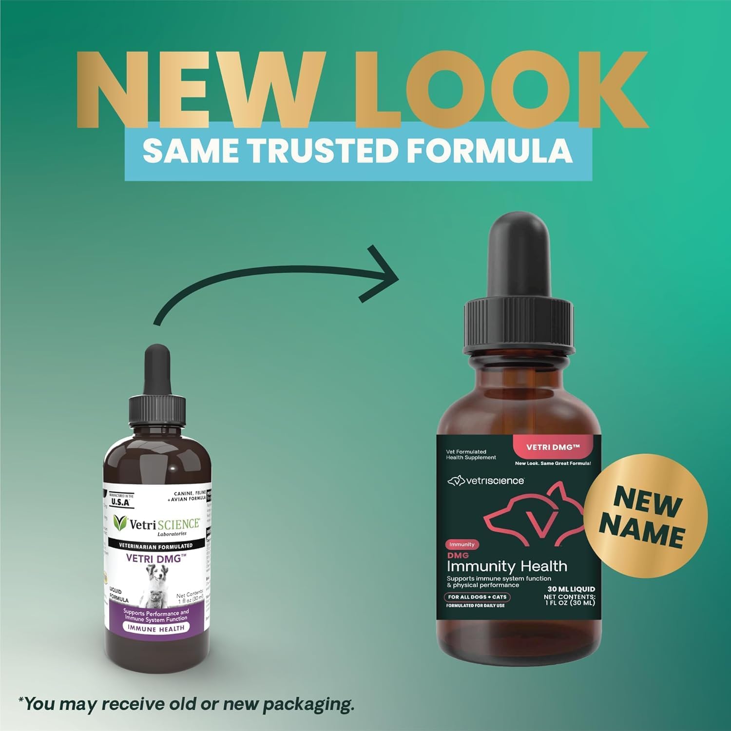 VetriScience DMG Immunity Health Easy-Dose Liquid for Cats and Dogs - görsel 3