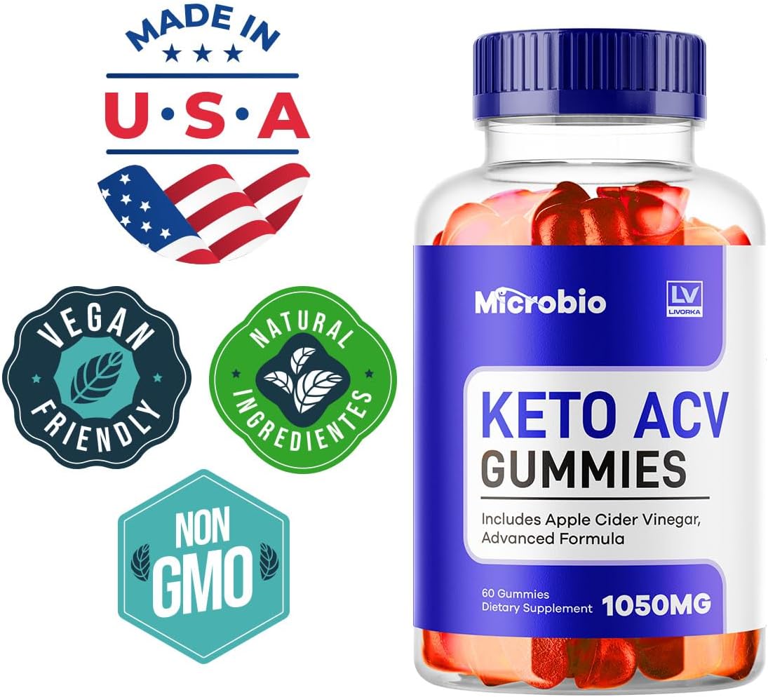 Microbio Keto ACV Gummies - 3 Pack (180 Gummies) - görsel 4