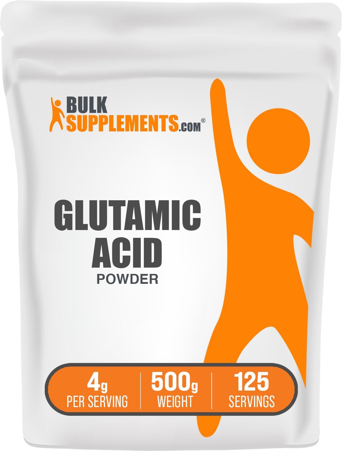 L-Glutamic Acid Powder - Glutamate Supplement, 500g - görsel 1