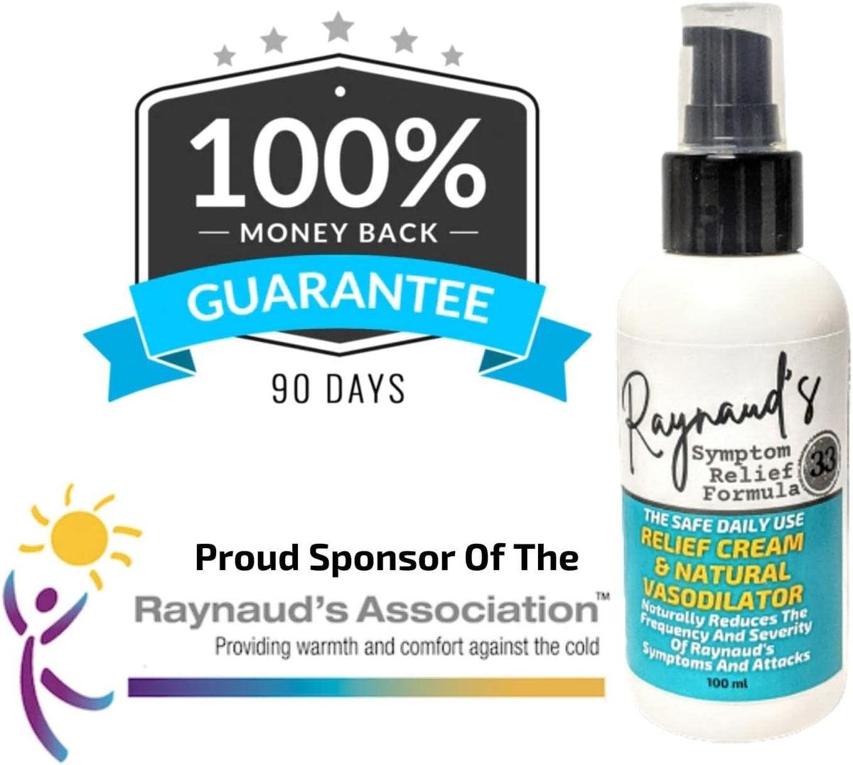 Raynaud's Symptom Relief Topical Treatment Cream - görsel 3