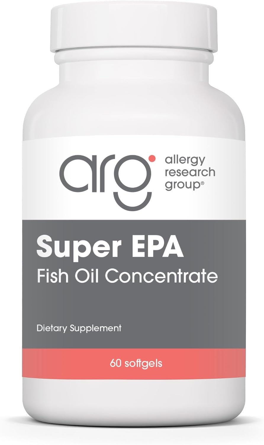 ARG Super EPA - Concentrated Omega-3 Fish Oil - 720 mg EPA & 480 mg DHA - 60 Softgels - görsel 1