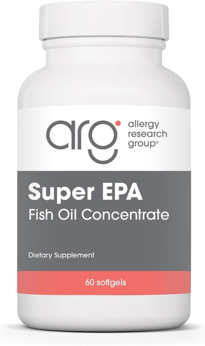 ARG Super EPA - Concentrated Omega-3 Fish Oil - 720 mg EPA & 480 mg DHA - 60 Softgels