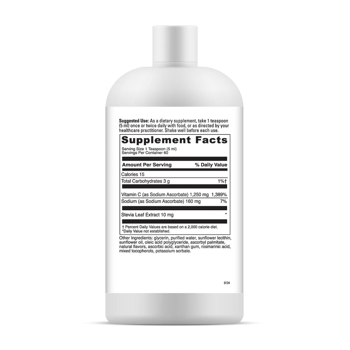 DAVINCI Labs Liposomal C - Collagen Production, Oxidative Stress & Immune Health Support - Liposomal Delivery System - Gluten-free, Vegetarian - 300 ml (60 Servings) - görsel 2