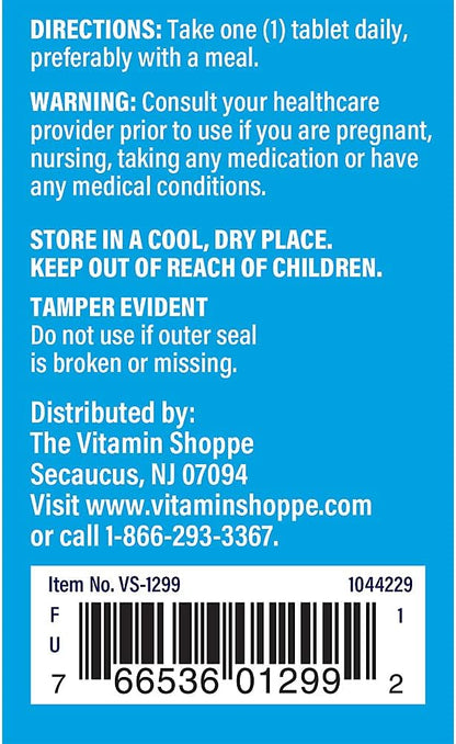 The Vitamin Shoppe Boron 3mg Chelated Tablets (100)