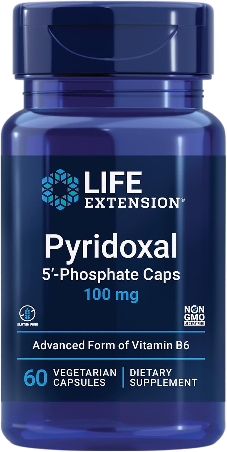 Life Extension Pyridoxal 5-Phosphate 100 mg, 90 Veg Capsules - görsel 5