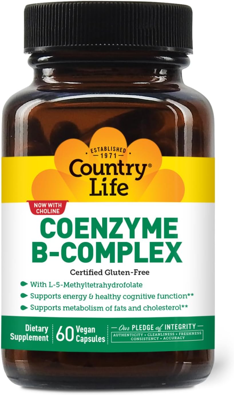 Country Life Coenzyme B-Complex, 60 Capsules - görsel 1
