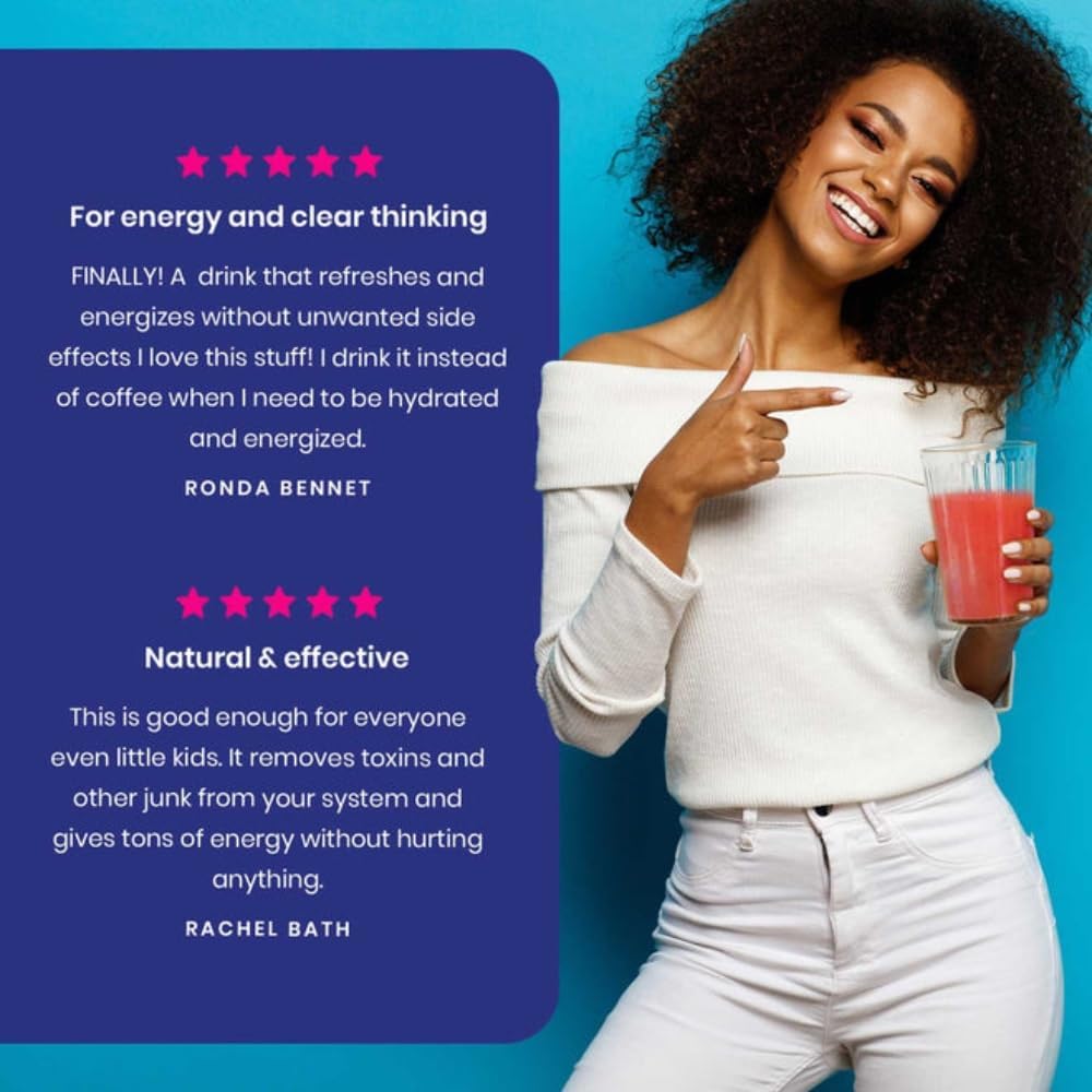 FocusUP Think Drink – Nootropic Powder for Focus & Energy, Acetyl L-Carnitine, Rhodiola, DMAE, Huperzine-A, 12 Stick Packs - görsel 5