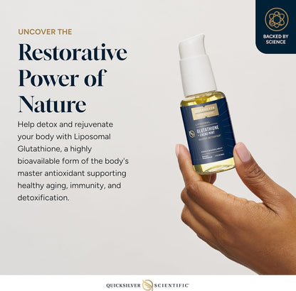 Quicksilver Scientific Liposomal Glutathione - Cacao Mint (50 ml)