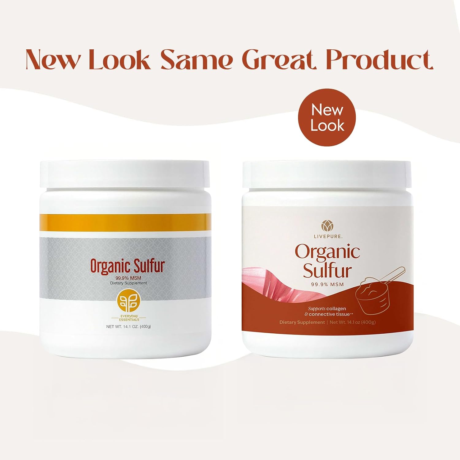 PURE Organic Sulphur MSM Powder - 400g (14.1 oz) - 99.9% Pure, Vegan Joint Support Supplement - görsel 2