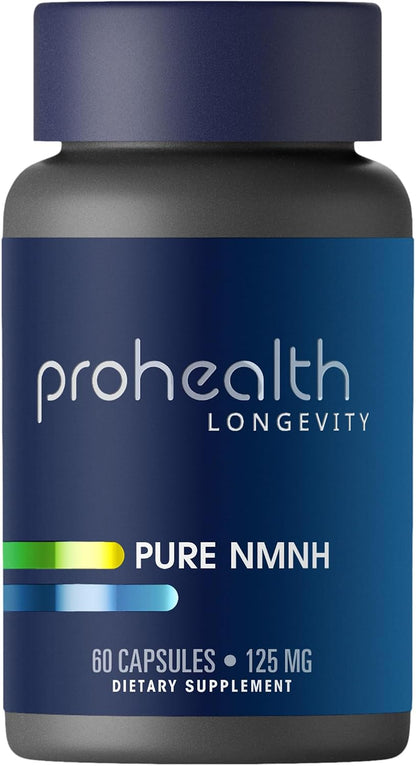 ProHealth Pure NMNH 125 mg, 60 Capsules – Advanced NAD+ Support with UthPeak™ Crystalline NMNH