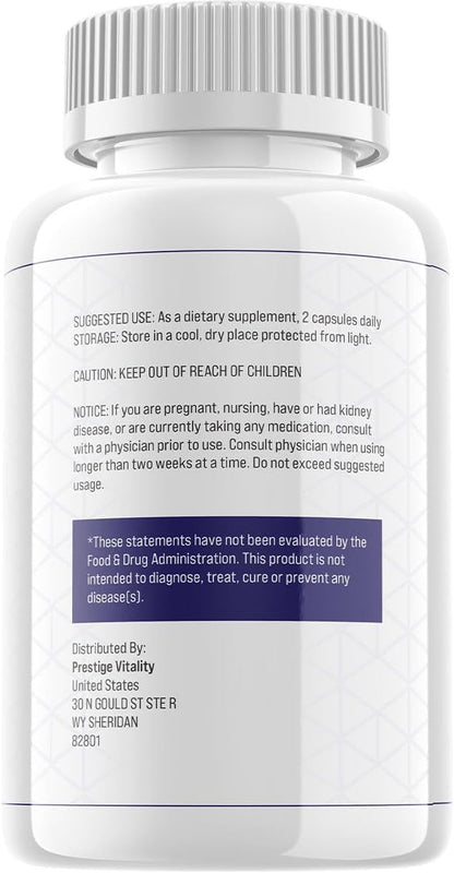 AudiVax Max Ear Support Capsules - Ear Health Supplement for Inner & Middle Ear