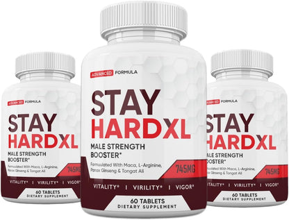 Stay Hard XL - 180 Capsules (3-Month Supply)