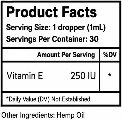 Vitamin E for Dogs - Vitamin E Oil for Dogs - Helps to Support Joint Health, Mobility, Skin & Coat Health & More - Dog Joint Support - Dog Skin & Coat Supplement - 1 fl oz (approx 30 ml)