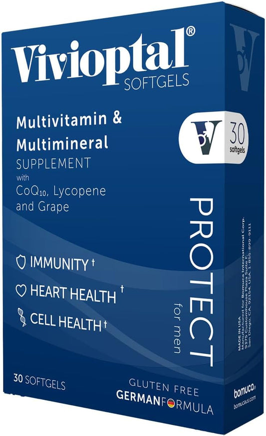 Vivioptal for Men Multivitamin & – Energy & Vitality: B vitamins and guarana contribute to normal energy-yielding – Image 1