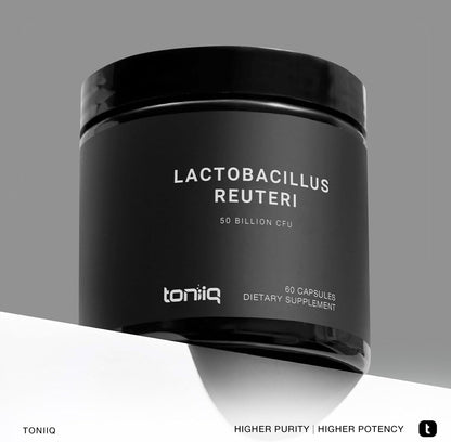 Toniiq Lactobacillus Reuteri Probiotic – 50 Billion CFU – 60 Vegetarian Capsules