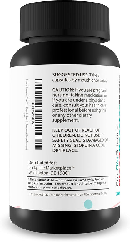 Blood Booster Max Pro Bio Science – Blood Health Support Supplement