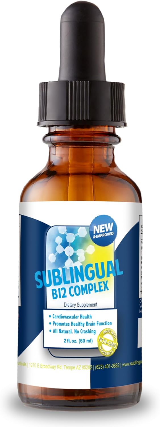 Nutraceuticals Sublingual B12 Complex (60 ml) - görsel 1