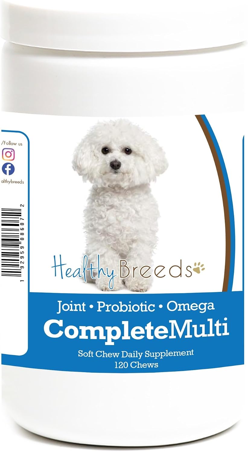Healthy Breeds Bearded Collie All-in-One Multivitamin Soft Chew 120 Count - görsel 8