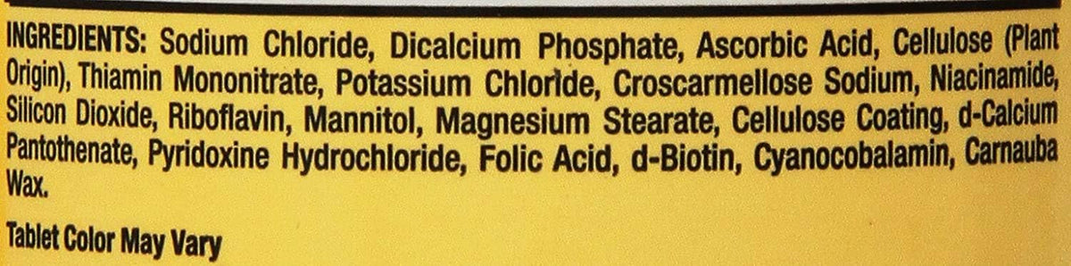KIRKLAND SIGNATURE One Per Day Super B-Complex with Electrolytes, Tablet, 1000 Count (Pack of 2) - görsel 4