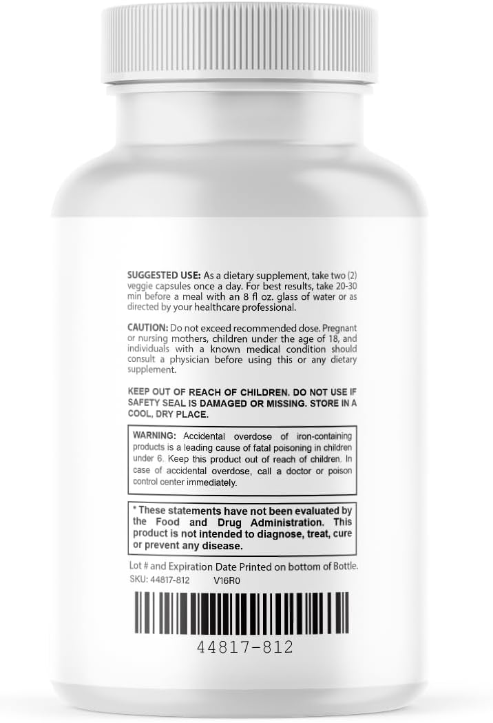 Brain Productivity Supports Focus, Memory & Cognitive Function | Food Supplement | 60 Capsules - görsel 3