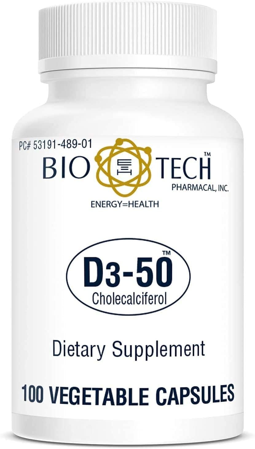 Bio-Tech Pharmacal Vitamin D3 5,000 IU, 250 Capsules - görsel 5