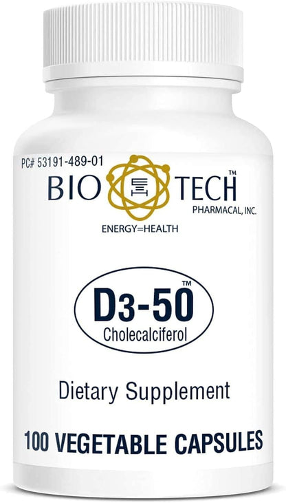 Bio-Tech Pharmacal Vitamin D3 5,000 IU, 250 Capsules