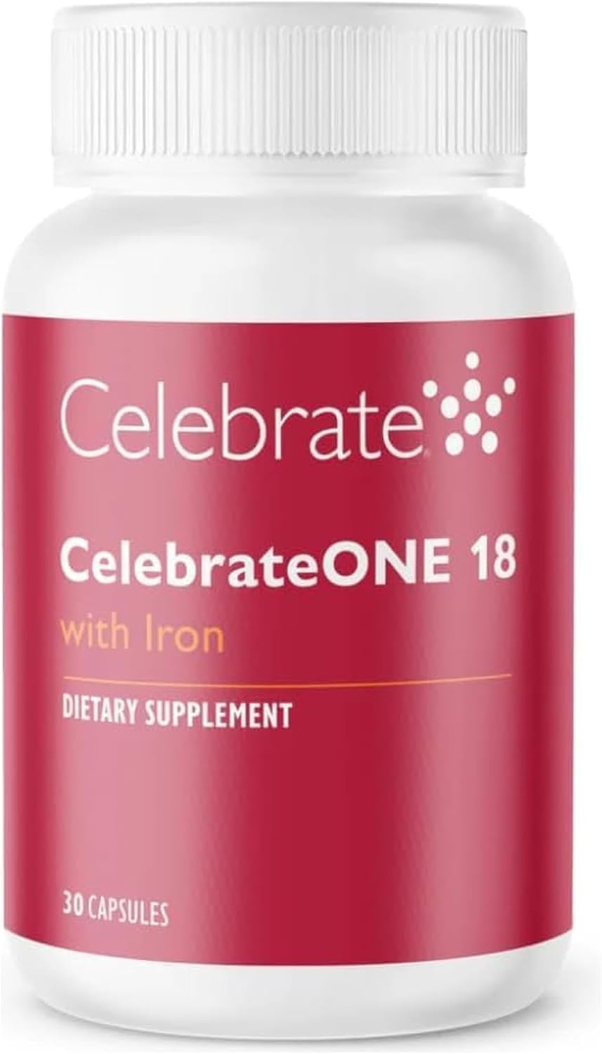 CelebrateONE Bariatric Multivitamin with Iron 18 mg – 90 Once-Daily Capsules - görsel 1