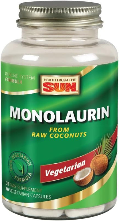 Monolaurin 990 mg (90 Vegetable Capsules)