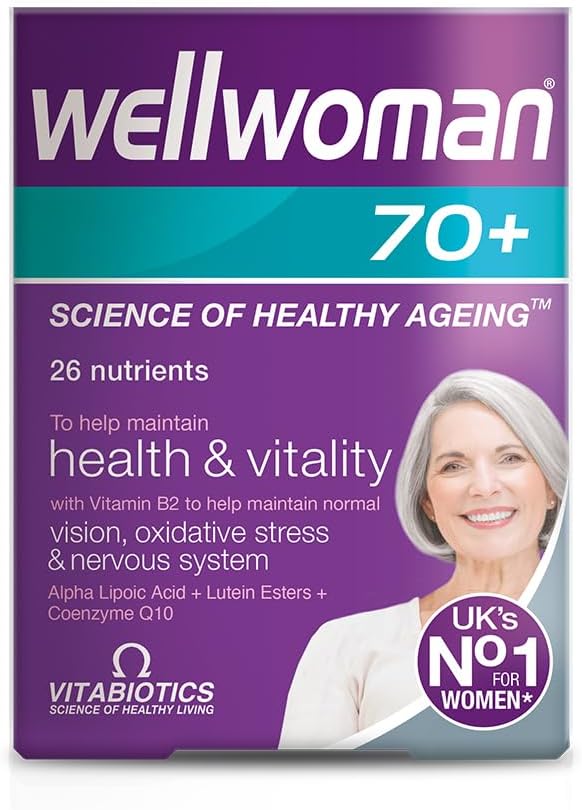 Wellwoman 70+ Multivitamin Supplement for Women Over 70 - görsel 1