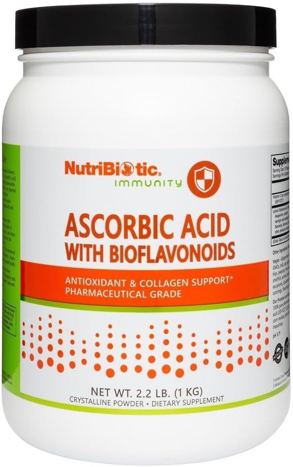 Nutribiotic Ascorbic Acid Powder with Bioflavonoids, 1 kg - görsel 1