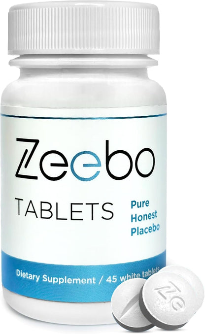 Zeebo Placebo Tablets - Inert Tablets (45 Count)