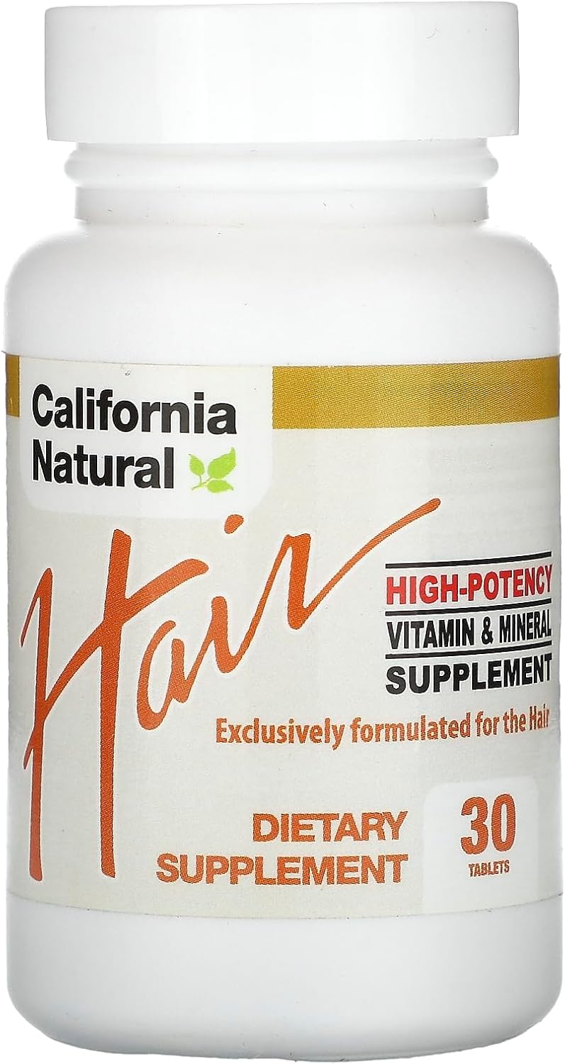 California Natural Hair, 30 Tablets - görsel 1