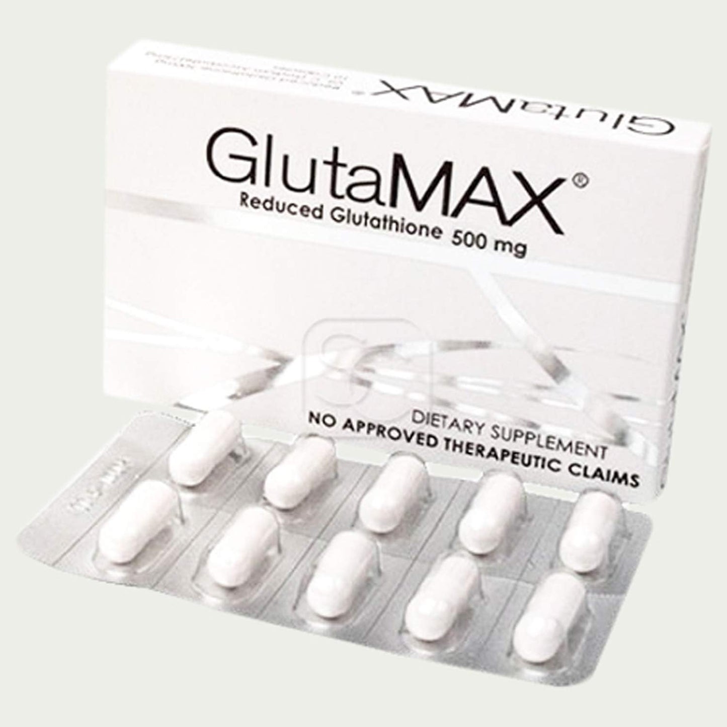 GlutaMAX Glutathione & Vitamin C Supplement Capsules, 10 Capsules - görsel 1