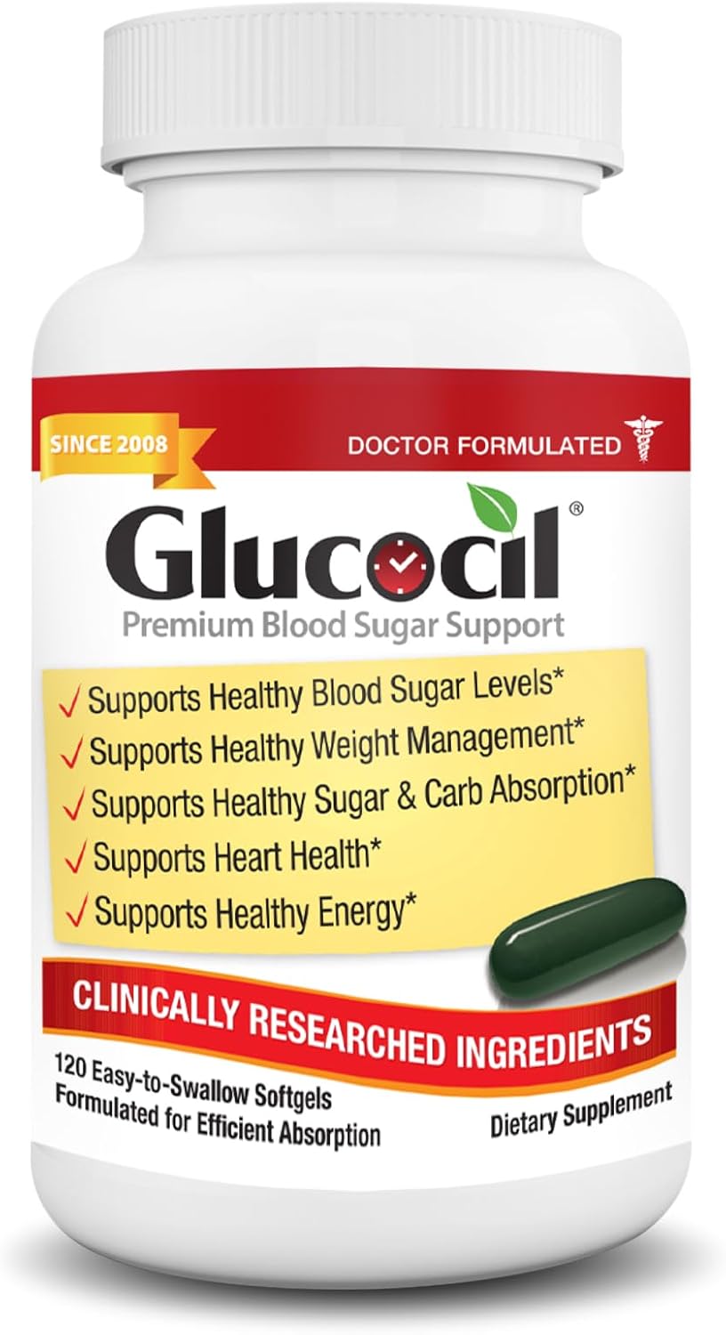 Glucocil – Softgels – Premium Blood Sugar Support - görsel 1