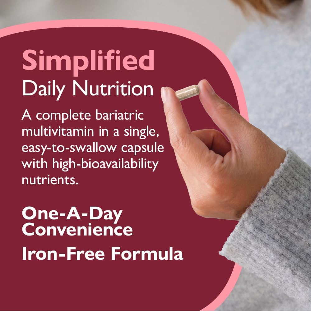 CelebrateONE Iron-Free Once Daily Bariatric Multivitamin - 90 Capsules - görsel 8