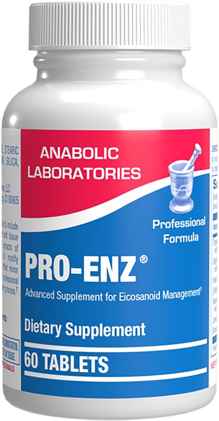 Pro ENZ Joint Support Supplement – Clinical Formula with Turmeric, Boswellia & Proteolytic Enzymes (60 Tablets) - görsel 1
