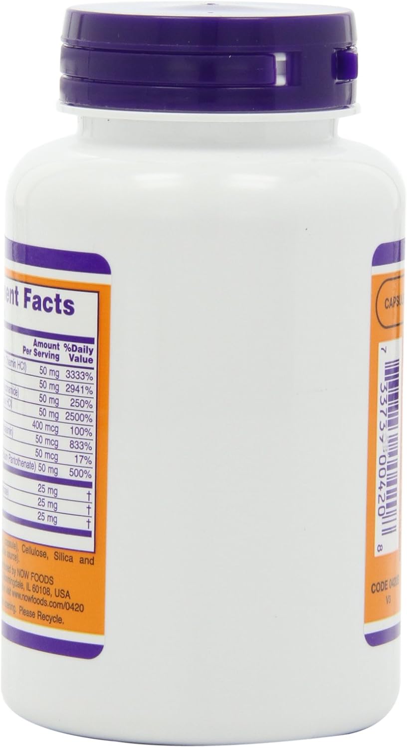 NOW B-50 Capsules, 100 Capsules (2-Pack) - görsel 4