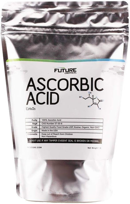 DMSOSTORE L-Ascorbic Acid (Vitamin C) - 454g Bag Crystalline USP Grade Non-GMO – Image 1