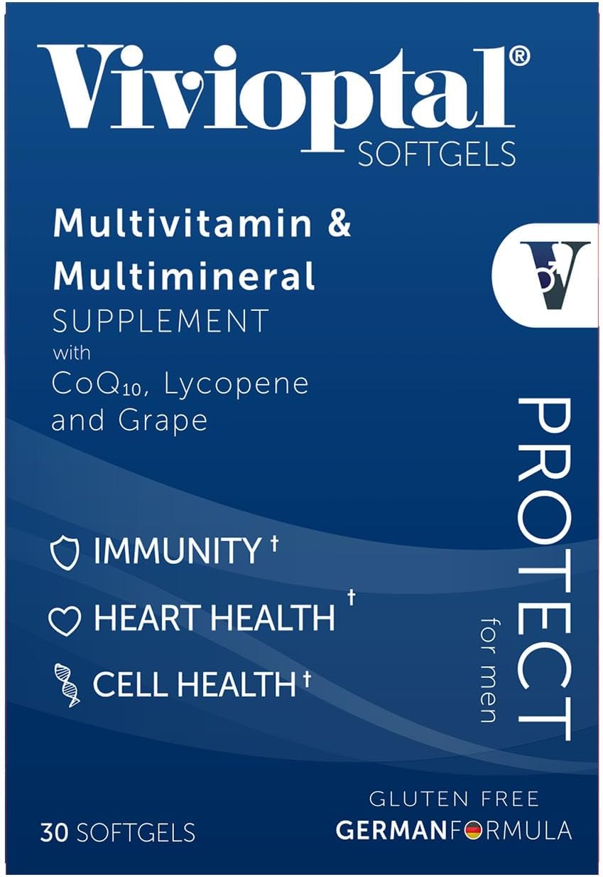 Vivioptal for Men, 30 Soft gel capsules + Vivioptal Women, 30 Soft gel capsules – Multivitamin & Multimineral Bundle - görsel 3