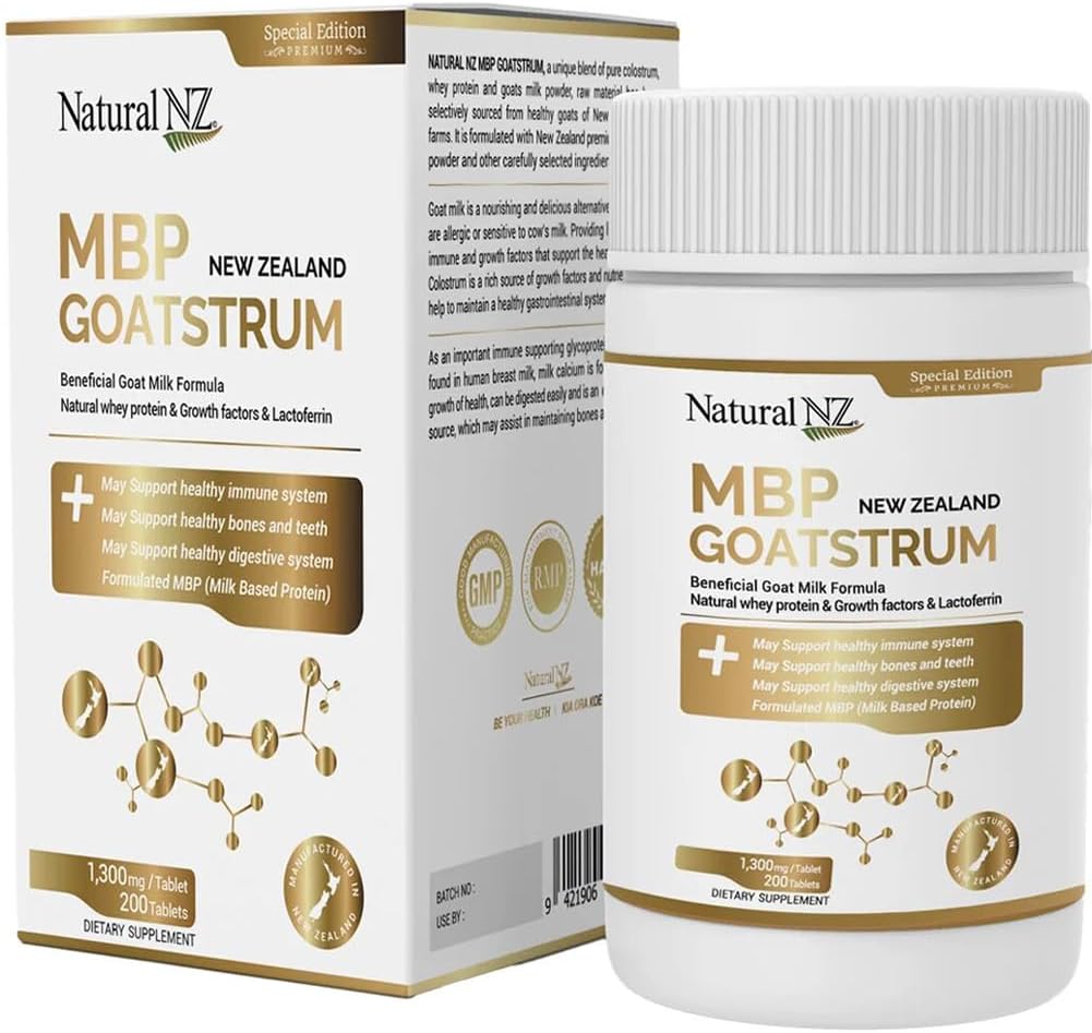 Natural NZ MBP Goatstrum 200 Tablets (3-Pack) - görsel 4