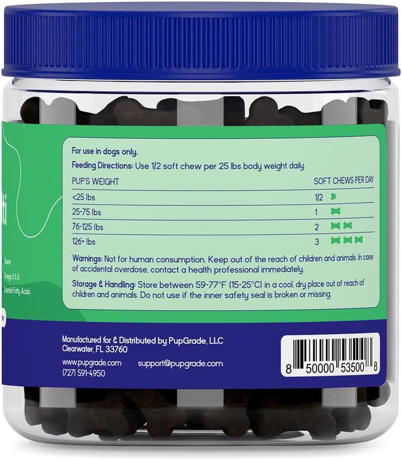 PupGrade Daily Multivitamin for Dogs, Beef Flavour, 30 Soft Chews - görsel 3